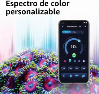 Fluval Nano 16879 - Lámpara LED Acuario Marino