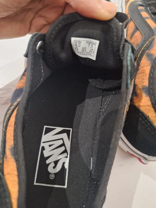 Zapatillas Vans Talla 38 Diseño Tigre