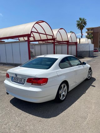 BMW Serie 3 blanco tres puertas coupe 2008