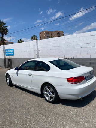 BMW Serie 3 blanco tres puertas coupe 2008