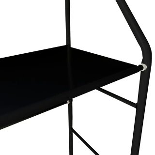 Estantería Lavadora 2 Alturas Negro NUEVO