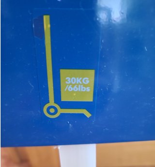 Carrito IKEA RULLEBÖR Metálico Azul