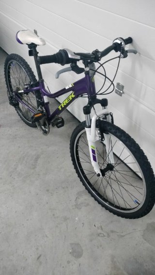 Bicicleta Trek 24 Morada