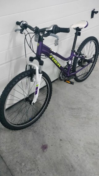 Bicicleta Trek 24 Morada