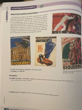 Història, 2 Batxillerat, Dual Quadern d'activitats