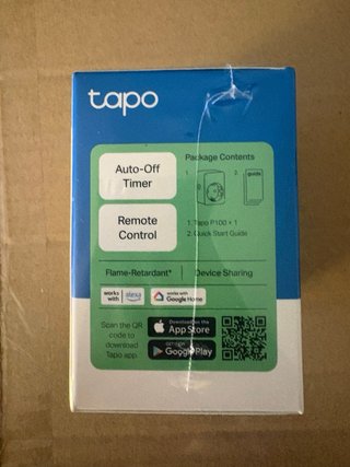 Enchufe Inteligente WiFi Tapo P100 Nuevo