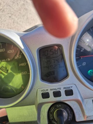Honda CBF 250 Naranja y Negra