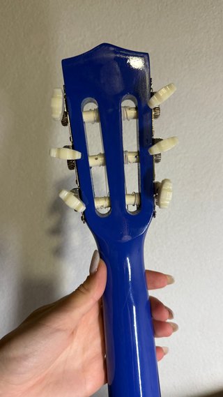 Guitarra Clásica Tiger Azul + Accesorios