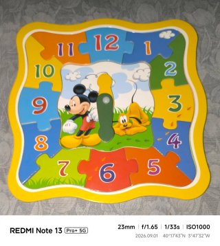 Reloj Puzzle Disney Mickey y Pluto