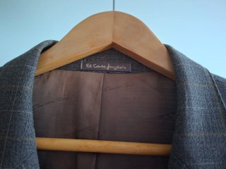 Chaqueta de vestir El Corte Inglés gris