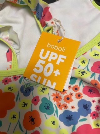 Bañador niña Boboli floral