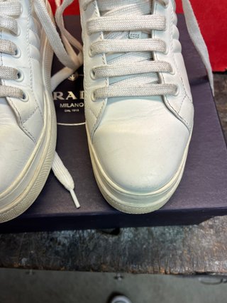 Sneakers Prada Pelle Bianche Tg 38