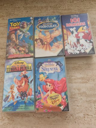 Películas VHS Disney
