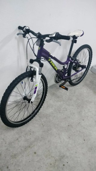 Bicicleta Trek 24 Morada