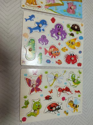 Puzzles de madera educativos