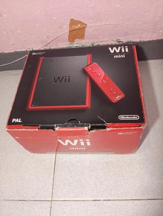 Nintendo Wii Rojo/Negro + Accesorios