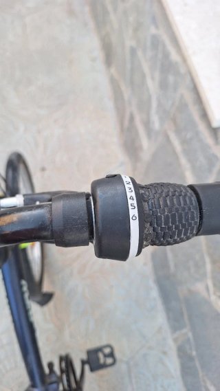 Bicicleta pieghevole B'TWIN Blu e Giallo