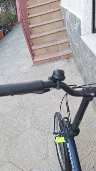 Bicicleta pieghevole B'TWIN Blu e Giallo