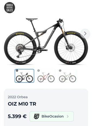 Orbea Oiz Carbono Talla L Kashima