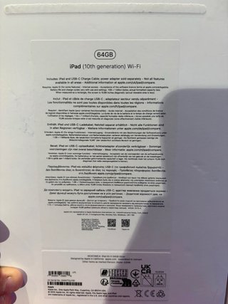 Apple iPad 10ª Gen Plata
