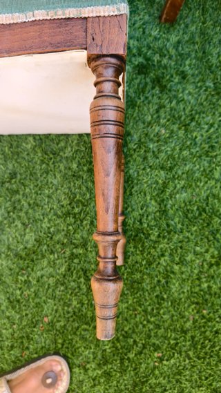 Juego 6 Sillas de 1890 Antiguas Madera Restauradas