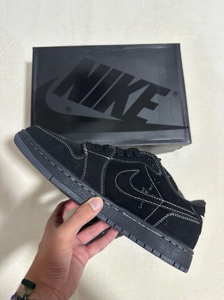 Air Jordan 1 Low OG SP Black Phantom