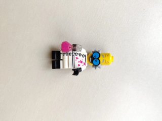 Minifigura Lego Científico Loco Serie 14