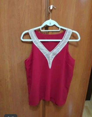Camiseta de tirantes de Shein, talla L