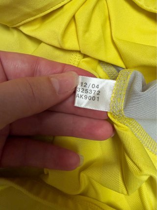 Maillot Adidas Amarillo Talla L