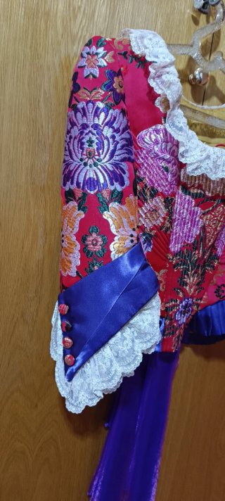 Traje de Fallera Rojo