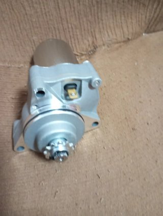Motor de arranque para moto