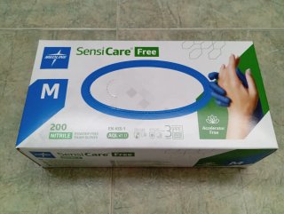 Lote 600 Guantes Nitrilo Medline SensiCare Talla M