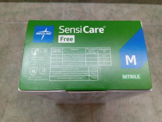 Lote 600 Guantes Nitrilo Medline SensiCare Talla M