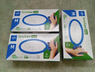 Lote 600 Guantes Nitrilo Medline SensiCare Talla M