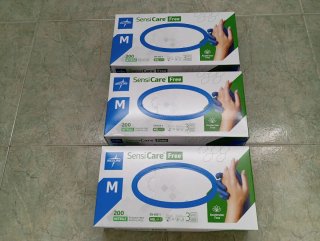 Lote 600 Guantes Nitrilo Medline SensiCare Talla M