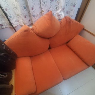 Sofá Cama Naranja