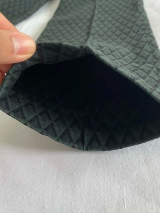 Pantalones rectos estampado geométrico Cambio