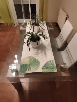 Mesa Comedor Cristal 150x85