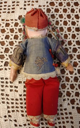 Muñeco antiguo chino Dinastía Qing