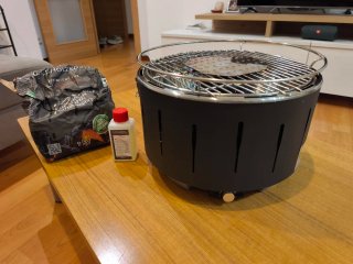 Barbacoa sin humo Grill