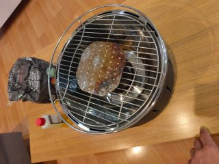 Barbacoa sin humo Grill