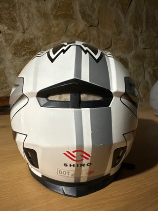 Casco de moto  shiro Wild Wolf talla M