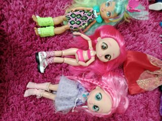 Lote de 3 muñecas