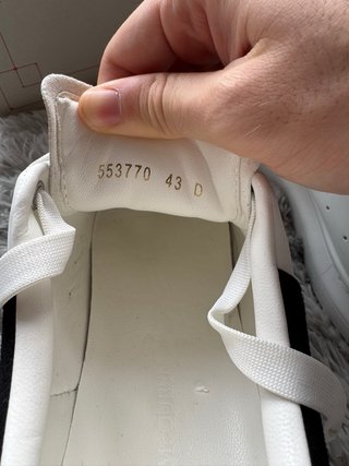 Alexander McQueen sneakers bianche e nere