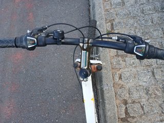 Bicicleta Btwin blanca