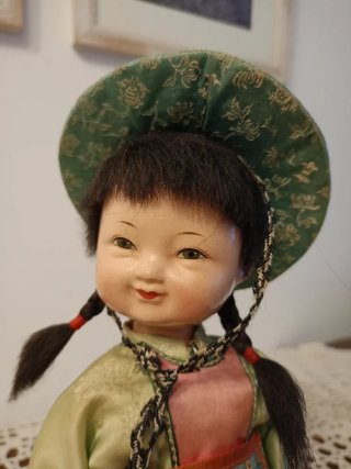 Muñeca Antigua China 20s/30s