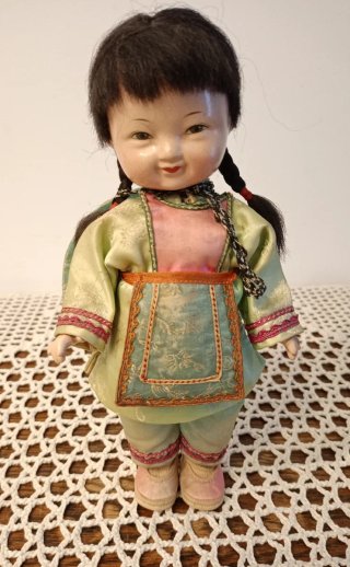 Muñeca Antigua China 20s/30s