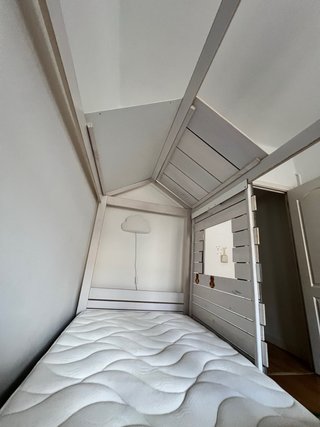 Cama nido infantil tipo casita