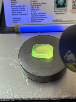 Turmalina Paraíba Natural 14.85Ct GDL