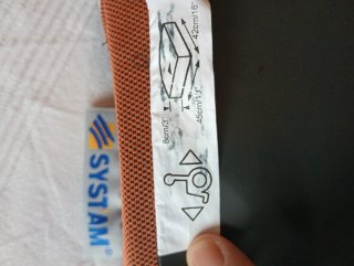 Cojín Antiescaras SYSTAM Negro/Naranja
